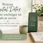 Warum Digital Detox heute wichtiger ist als je zuvor Warum Digital Detox heute wichtiger ist als je zuvor – ruhiges Beitragsbild mit Smartphone, Notizbuch, Kaffeetasse und Zimmerpflanze als Symbol für mehr Fokus, Zeit und Lebensqualität.