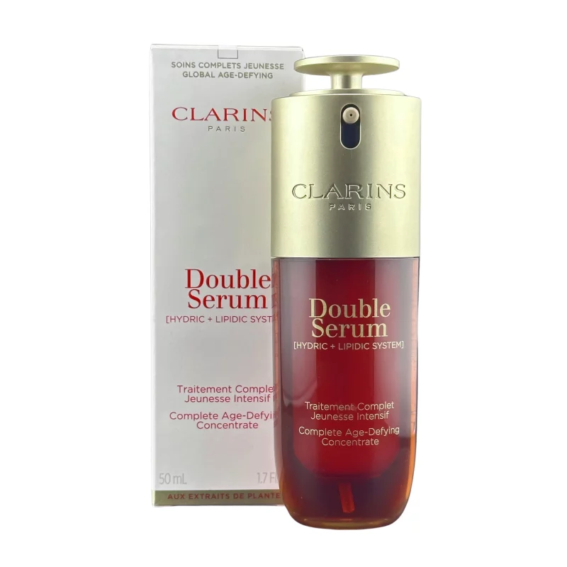 Clarins Double Serum Concentrate 50 ml – zweiphasiges Anti-Aging-Gesichtsserum