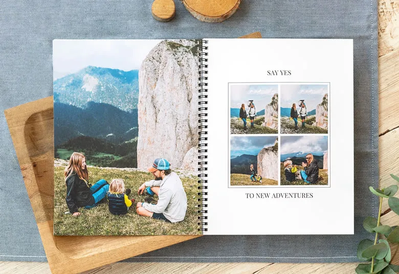 Fotobuch als persönliches Fotogeschenk zu Weihnachten gestalten