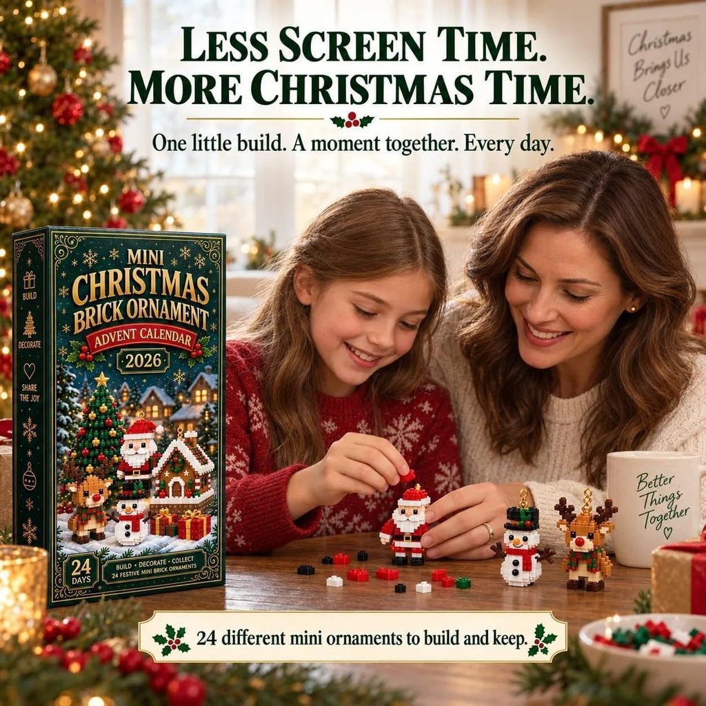 Felixleo Mini Christmas Brick Ornament Adventskalender – Produktabbildung