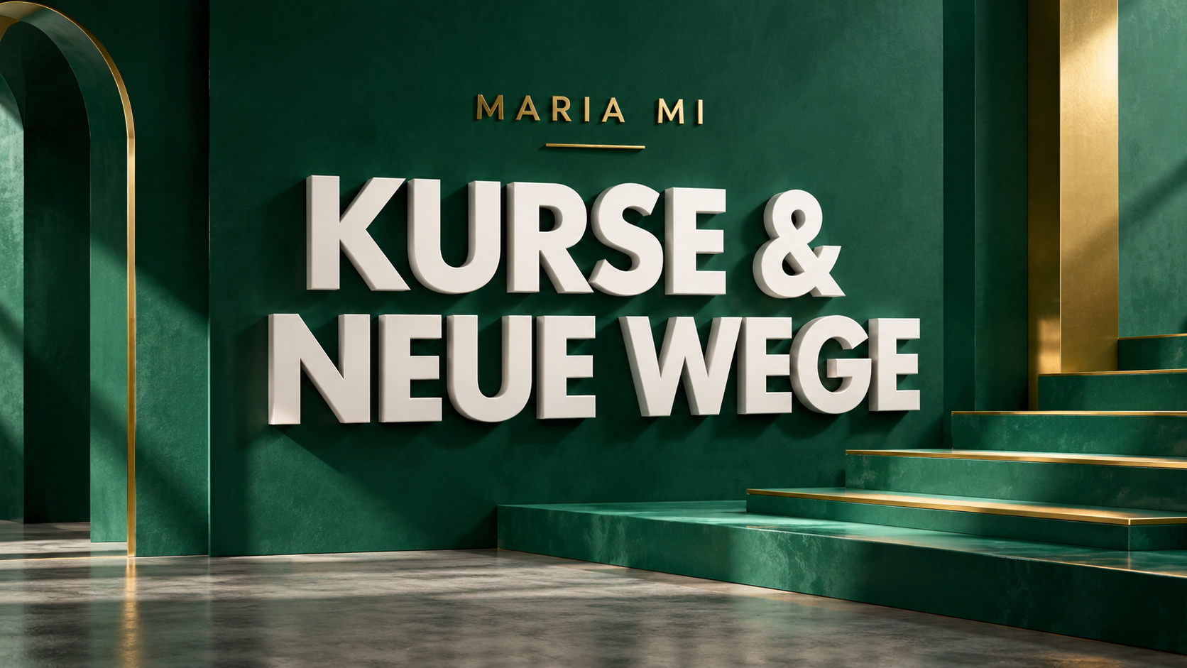 Maria Mi – Kurse und neue Wege