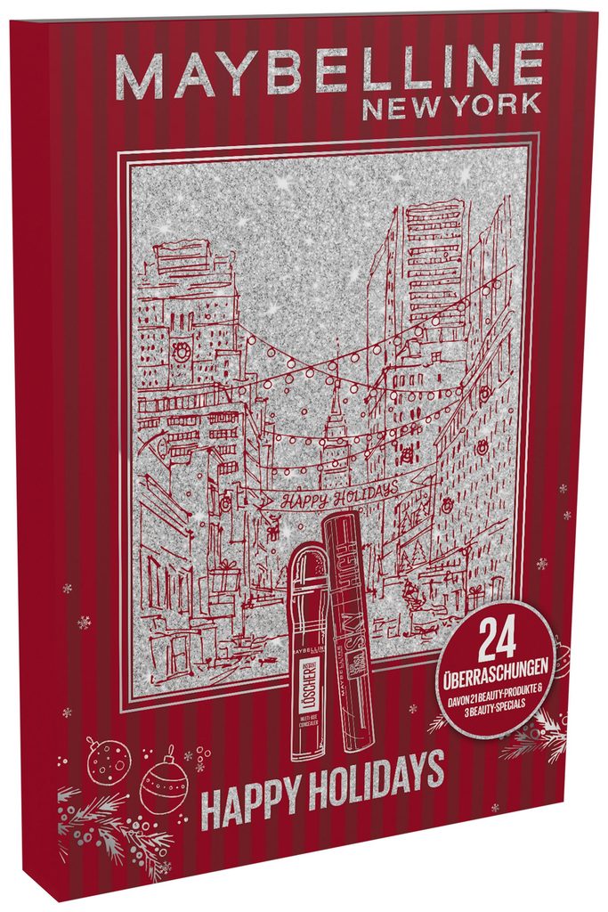 Maybelline New York Adventskalender 24er 2026 – Produktabbildung