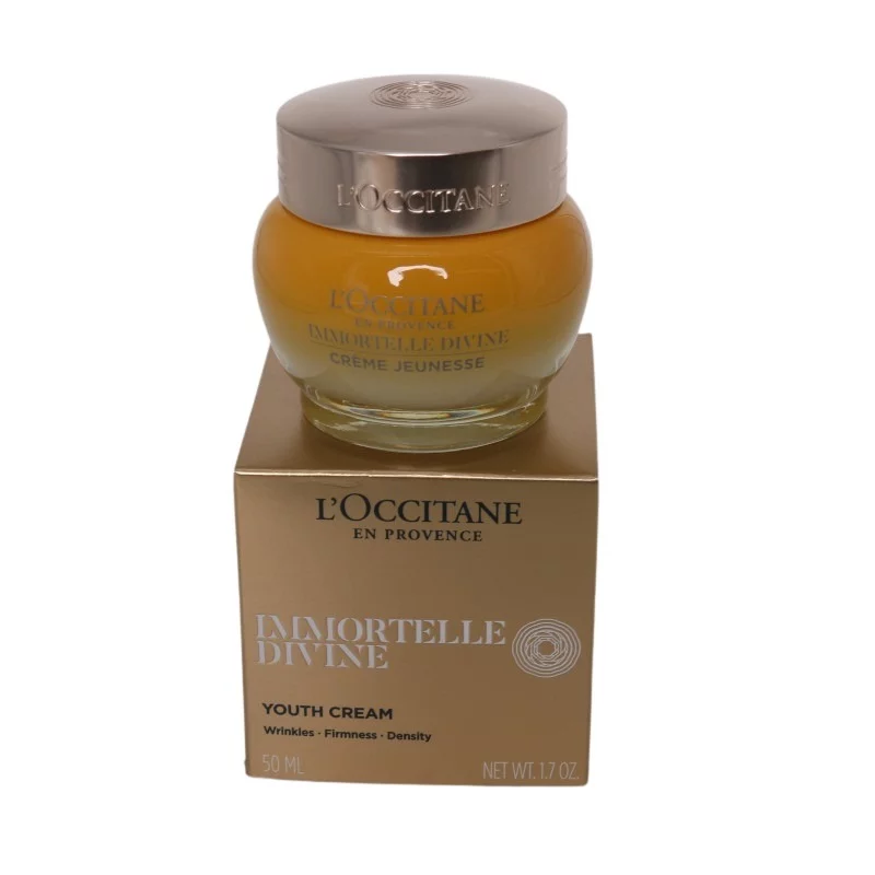 L’Occitane Immortelle Divine Youth Cream als luxuriöse Gesichtspflege zu Weihnachten